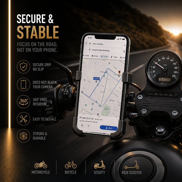 Mobile Phone Holder Black