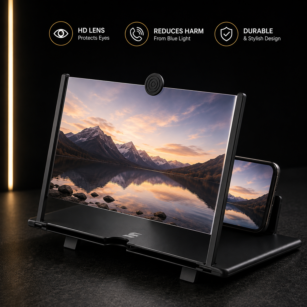 HD Video Screen for Eye Protection & Durability