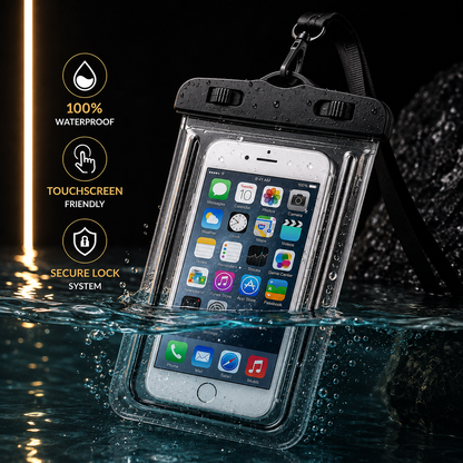 Waterproof Phone Pouch Multicolor Plastic Durable
